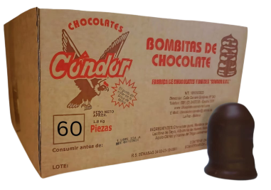 Beso de Negro Grande Caja de 60 Unidades